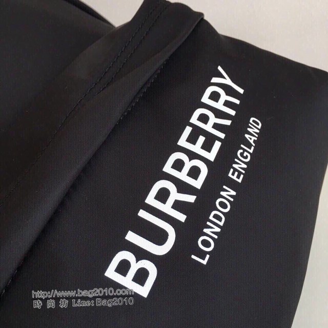 Burberry專櫃新款雙肩包 巴寶莉新款黑色尼龍雙肩包  db1068